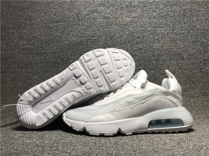 Nike Air Max 2090 Pure White Shoes - Click Image to Close